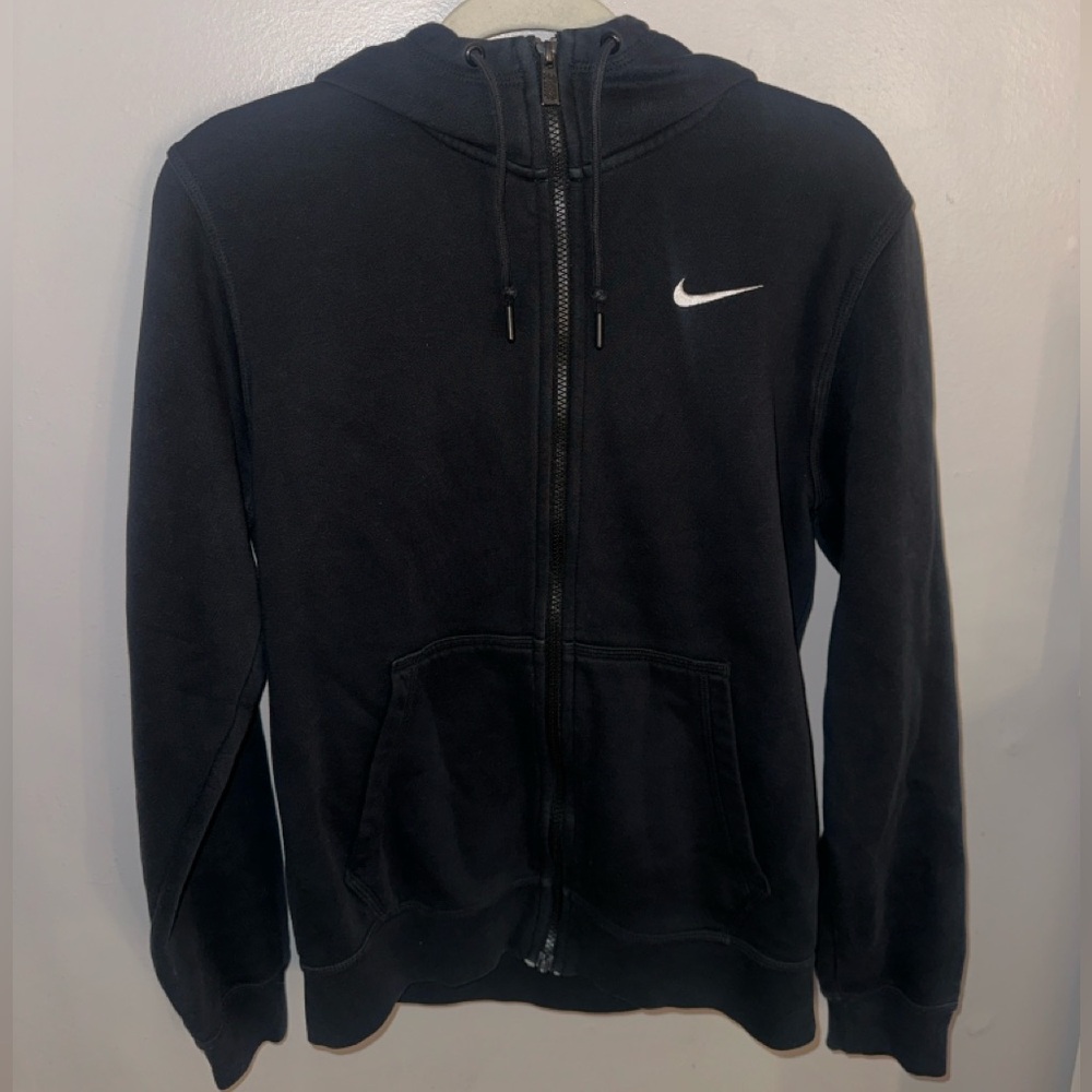 Black Nike Zip Up Hoodie